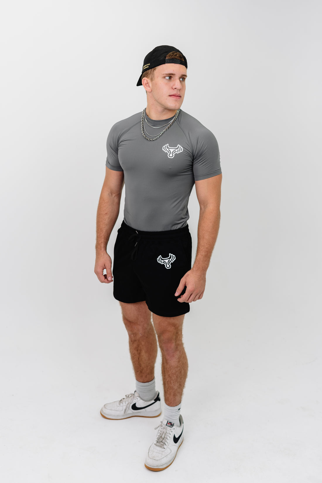 Graphite Barbell Club Compression Top